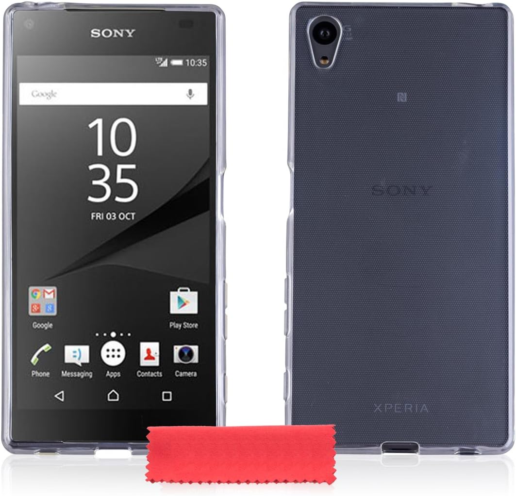 MobilePro Sony Xperia Z5 Case Clear Silicone Gel Cover