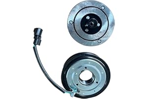 ZANILIA AC Compressor Clutch Assy for F-ord Mustang 5.0 L 5.2 L 2011 2012 2013 2014 2015 2016 2017Auto Air Compressor Clutch Oil Assembly Kit Pulley Bearing Coil Plate DKS-17DS Compressor