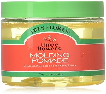 Amazon Com Three Flowers Molding Pomade 6 Oz Pack Of 3 Hair Styling Creams Or Hair Styling Gels Or Hair Styling Lotions Beauty