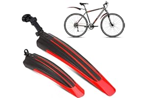 Bicycle Fenders Bike Mudguard Set Mountain Bike Front and Rear Mud Guard Adjustable Bike Fender Bicycle Cycling Tire Fenders 