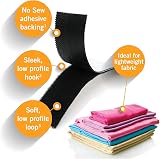 VELCRO Brand Sleek & Thin Stick On Fastener 19mm x 60cm Black view 2