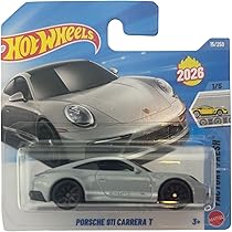 Hot Wheels Porsche 911 Carrera T [Gray] Factory Fresh 1/5, 15/250