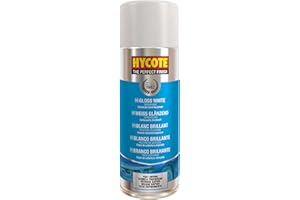 Hycote Fast Drying Aerosol Car Spray Paint, Gloss White, 13.5 Oz