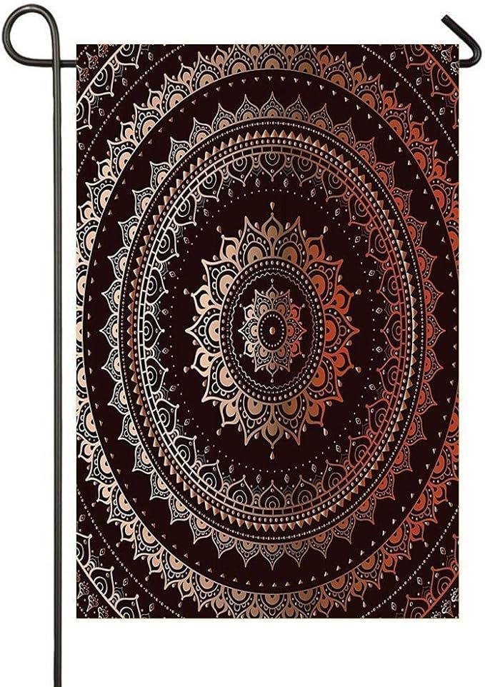 N / A Doble Cara Patio/Césped De Decoración, Círculo Mágico Patrón De