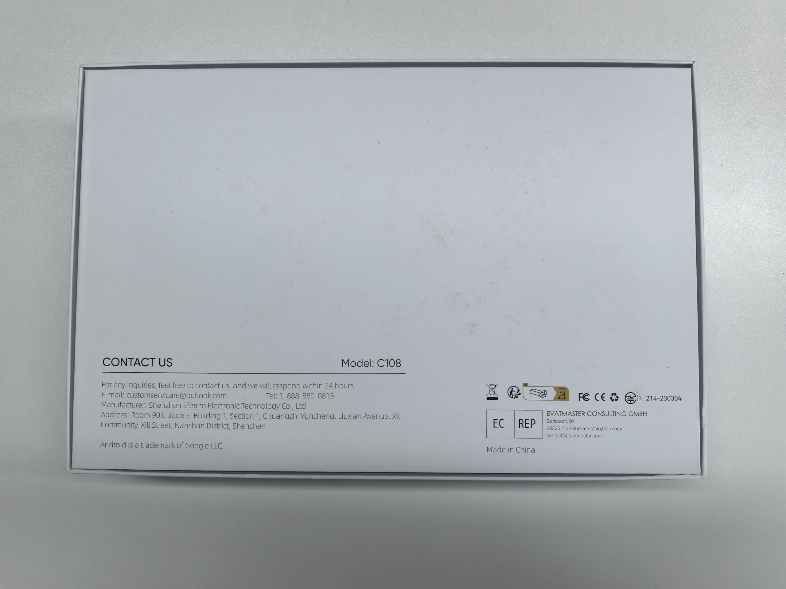 Whitedeer 10 inch Tablet Android 14, 14GB+128GB/2TB Expanded, Octa-Core Tablets, 800 * 1280 HD?WiFi 6?BT 5.0?5000mAh?5MP+8MP, Widevine L1, Tab with Keyboard?Mouse?Stylus?Tablet Case? Headphone(Black)