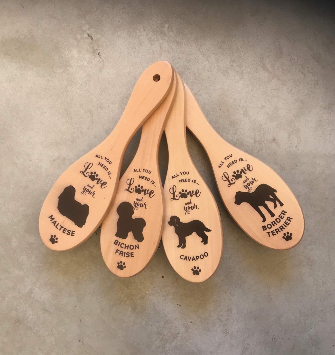 Sprocker Personalised Grooming Brush. Christmas, Birthday, Dog Lover, Dog Mum, Dog Dad, Father's Day, mother's day