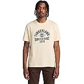 Timberland Mens Seasonal Logo Graphic Short Sleeve Shirt