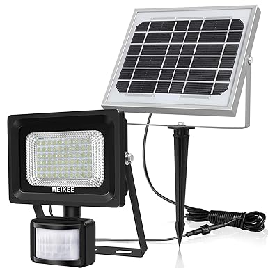 luce esterna a energia solare con rilevatore di movimento