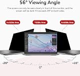 BERSEM 16 inch Laptop Privacy Screen Filter 16:9 Anti Spy Anti Glare Anti view 2