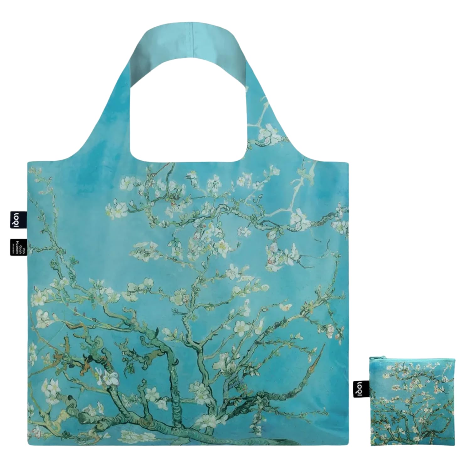 LOQI VINCENT VAN GOGH Almond Blossom Recycled Bag