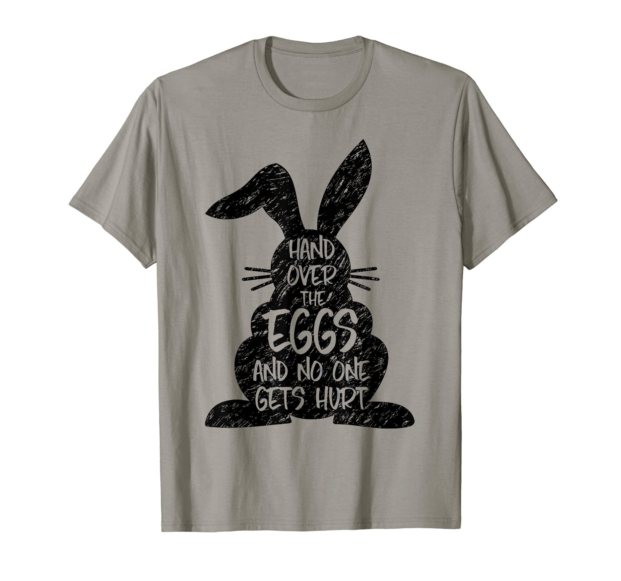 Hand Over Hurt Crazy Rabbit Bunny Easter Egg Hunt Chicken T-Shirt