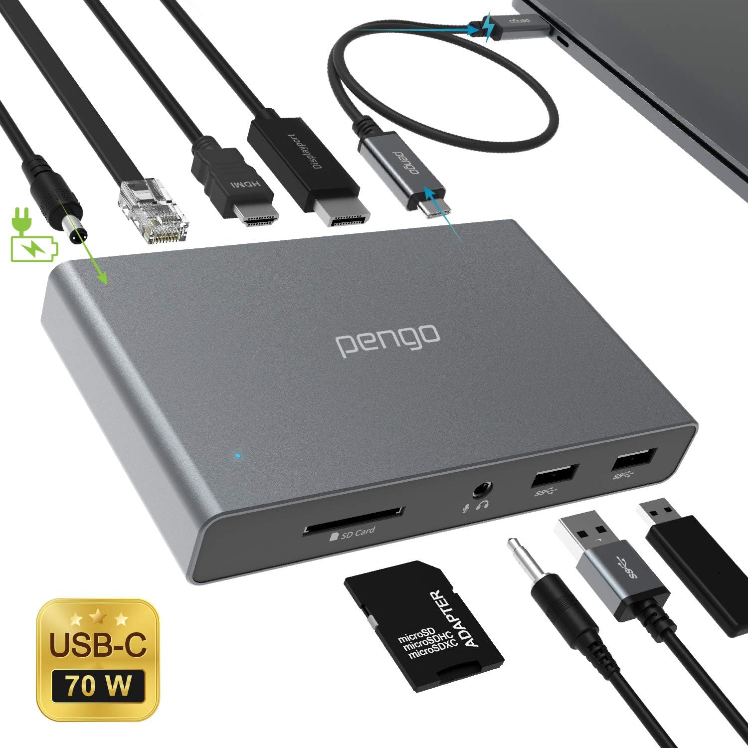 dock di potenza per macbook pro