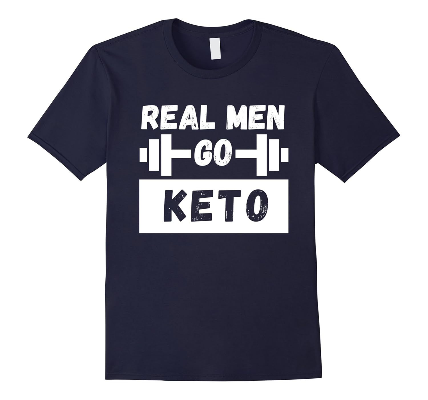 Real Men Go Keto Ketogenic Low Carb Fitness Workout T Shirt-Rose