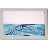 KB Collection Horizon Ocean View Moving Sand Art - Original Moving Sand Picture A Relaxing Desktop Sandscape, Landscape Liquid Motion Sands - Handcrafted in Austria