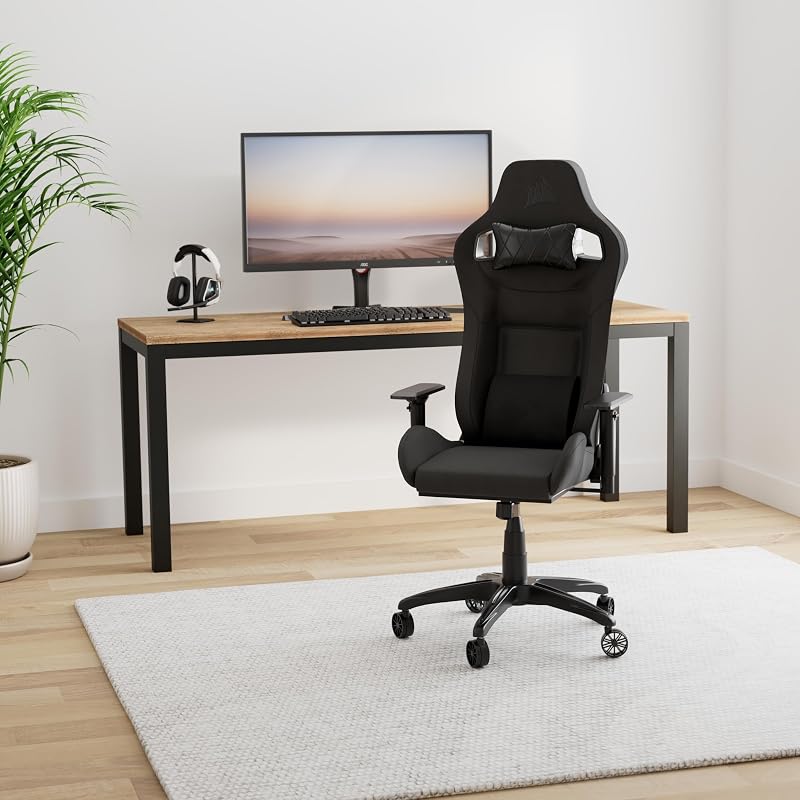 T3 Rush Fabric Silla para Juegos (2023) – Carbón