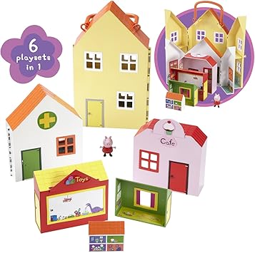 maletin casa jardin peppa pig