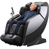 BOB AND BRAD iMaster Pro 4D Full Body Massage Chair Zero Gravity SL-Track | PT Co-Designed, Patented 166&deg; SL-Track &amp; True Zero Gravity, 4D Deep Tissue Massage, Lumbar Heat, Fits 6'3", Gift for Parents