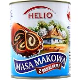 Helio Poppy Seed Filling (Masa Makowa) 29.99 Oz/850 g