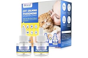 Cat Calming Pheromone Refills 48ml | Reduces Stress, Scratching & Spraying | Mimics Natural Calming Signals | Use with Plug-i