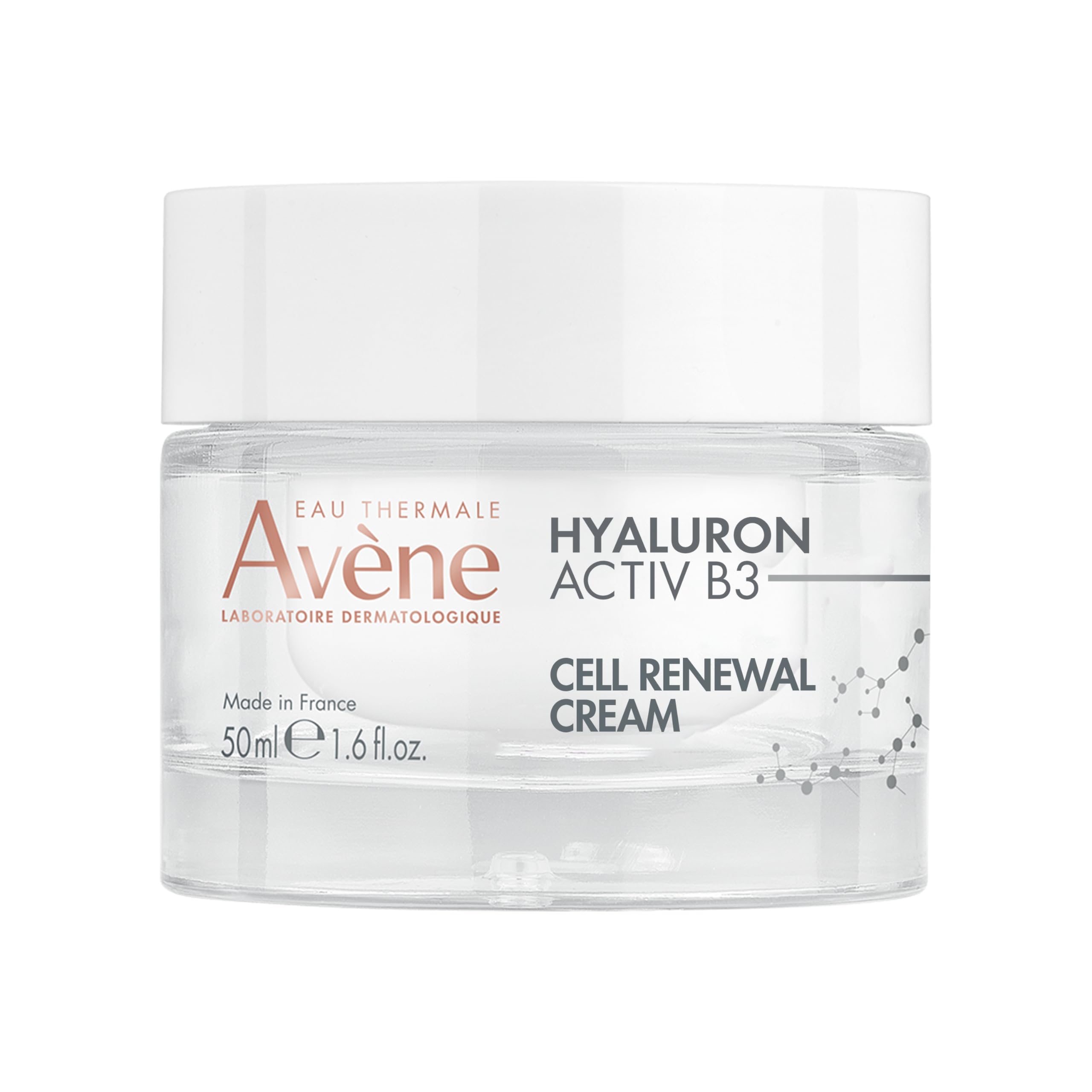 Avène Hyaluron Activ B3 Cellular Renewal Cream 50ml, Anti-Ageing Firming Cream for Fine Lines, Hyaluronic Acid