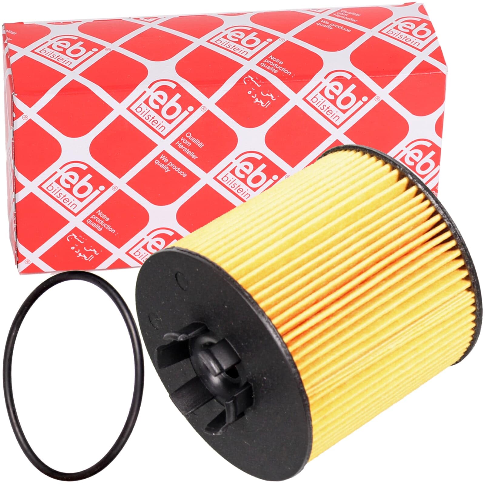 febi bilstein 37441 Oil Filter with seal ring, 1 unit