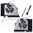 2Pack New Replacement Laptop CPU+GPU Cooling Fan for ASUS Rog Zephyrus G14 GA401 GA401I GA401IV GA401IU GA401IH GA401II DFSCK22105182H FMBB DFSCK22115181H FMBC 12V 1A Fan w/ 2 Repair Tools
