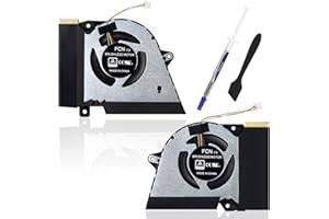 2Pack New Replacement Laptop CPU+GPU Cooling Fan for ASUS Rog Zephyrus G14 GA401 GA401I GA401IV GA401IU GA401IH GA401II DFSCK