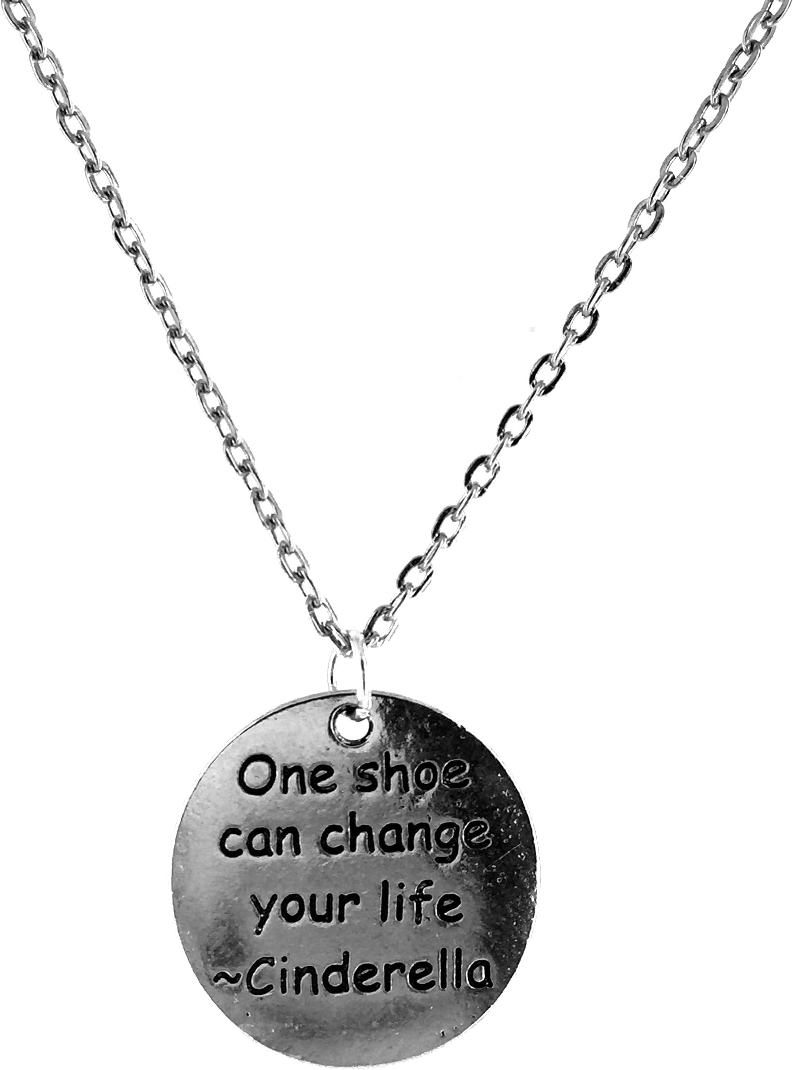 Fallen Saint One Shoe can Change Your Life - Cinderella Token Charm Necklace