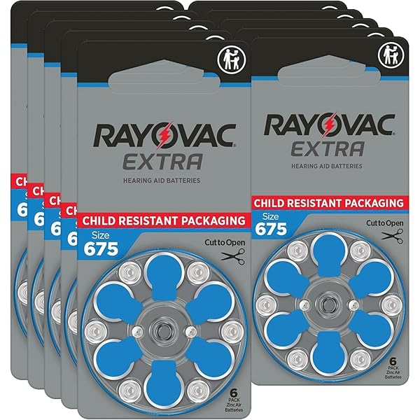 Amazon.com: Premium Batteries Size 675, ZA675, PR44, P675