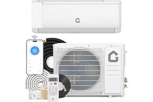 GarveeHome SEER 22 12000BTU 115V Mini Split Air Conditioner | Energy-Efficient Inverter AC System with WiFi, Remote Control & Easy Installation Kit for Rooms Up to 750 Sq.Ft