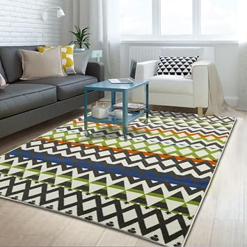 Fjdgjhb Nordischer Teppich Maschinenwaschbarer Teppich
