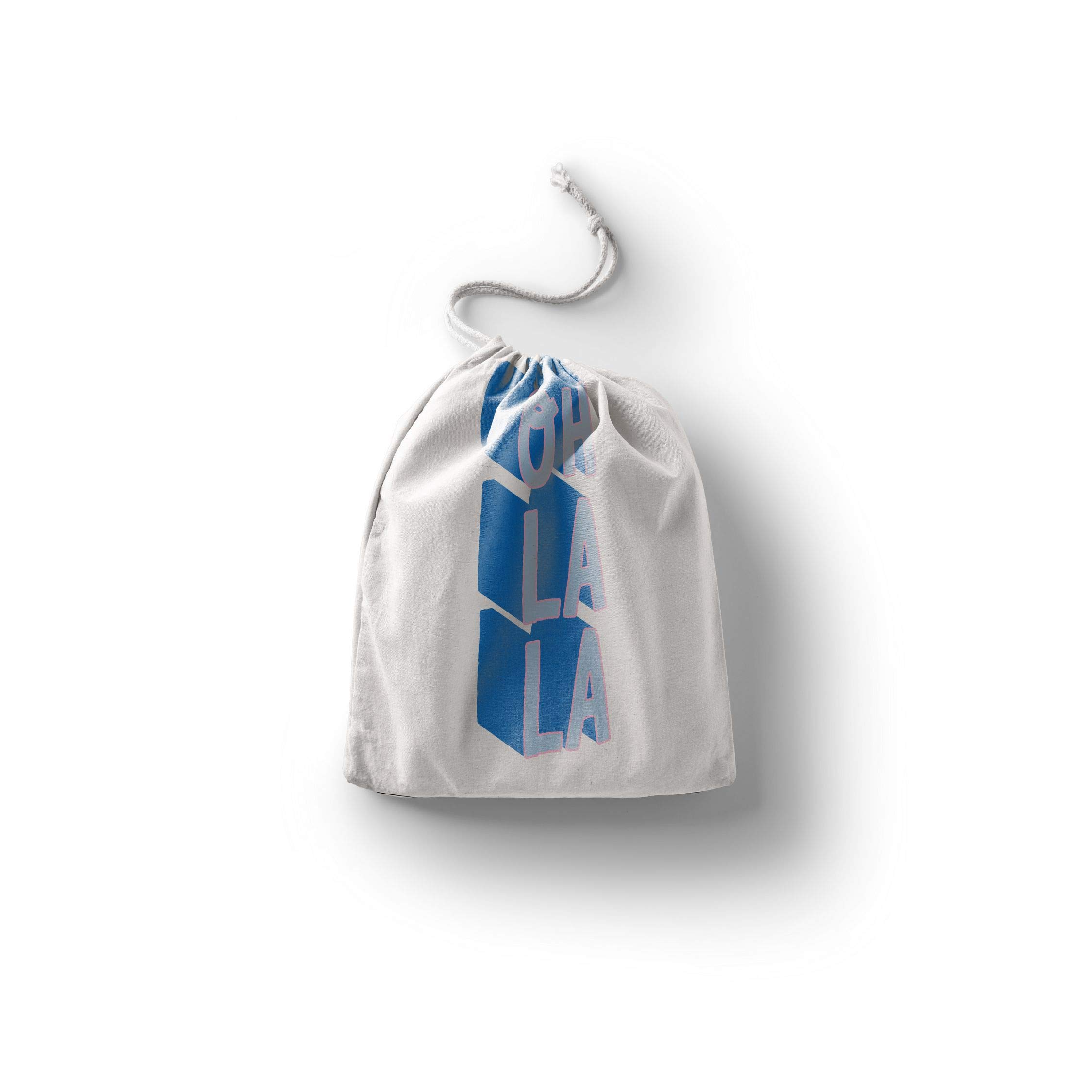 Bonamaison Printed Cotton Produce Bag with Drawstring, Reusable Grocery Bag, Biodegradable Eco-Friendly Bags, Travel Pouch, Sachet Bags, Shopping Bag, Eco Friendly, Foldable, Size: 30x40 Cm