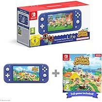 Nintendo Switch Lite (Coral) + Animal Crossing New Horizons
