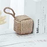 Marwood Nautical Rope Knot Door Stopper 2kg Jute Sailor Knot Square 12.7cm view 7
