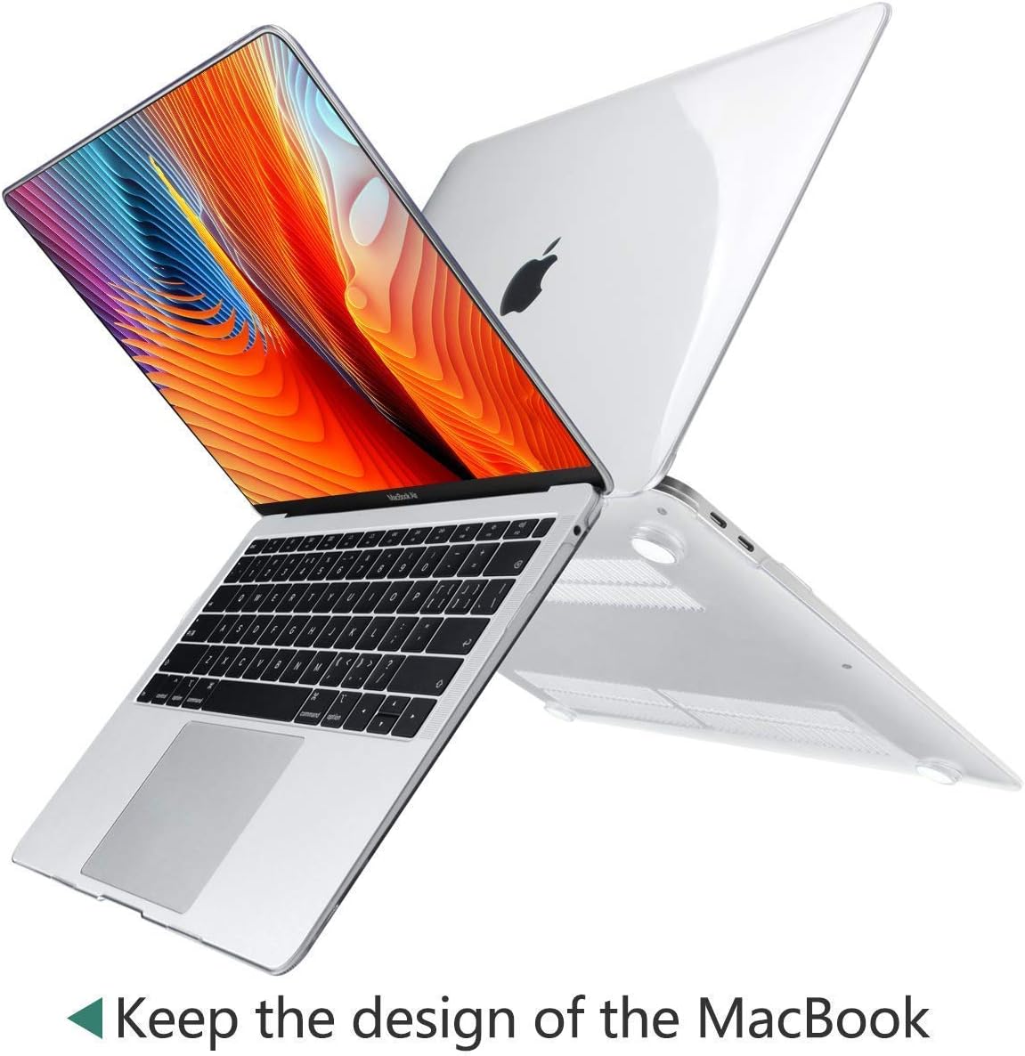 Terabyte Hard Shell case Cover Apple MacBook Air 13 inch 2019 2018 Release A1932