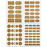 Mudder Fancy Shape Kraft Paper Essential Oil Bottle