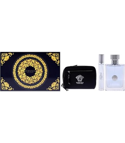 Amazon.com : Versace POUR HOMME 3 PCS SET:(1.7 EDT SP + 1.7 SH +