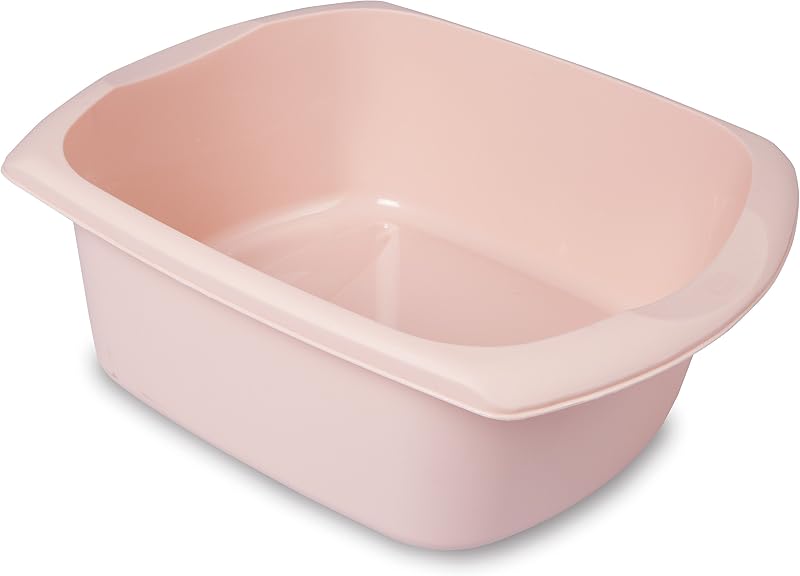 Addis Large Washing Up Bowl 9.5L Blush Pink UK Made 380mm 140mm 320mm