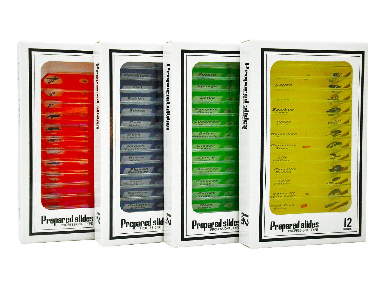 Amazon Com 48 Pack Microscope Slide Collection Of Insect Animal And Plant Specimens For Basic Biology Education And Science Exhibition Projects For Kids Students Industrial Scientific Amazon Com 48 Pack Microscope Slide Collection Of Insect Animal And Plant Specimens For Basic Biology Education And Science Exhibition Projects For Kids Students Industrial Scientific