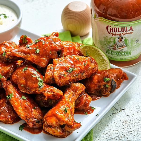 CHOLULA MEXICALI WING SAUCE, 12 FL OZ