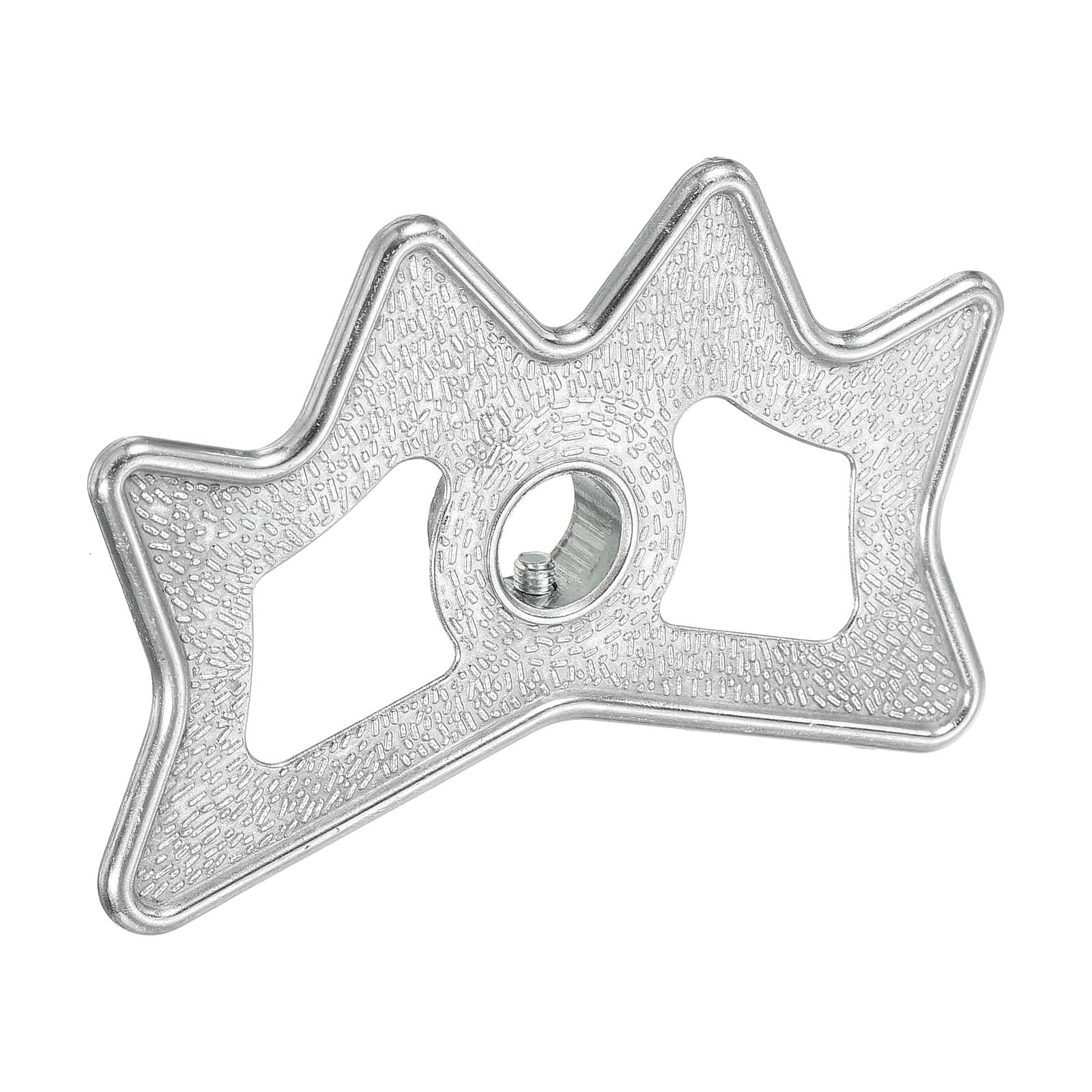 PATIKIL Billiard Bridge Head, Aluminum Alloy Pool Billiard Cue Stick Bridge Plug-In Billiard Accessories for Pool Table, Silver Tone