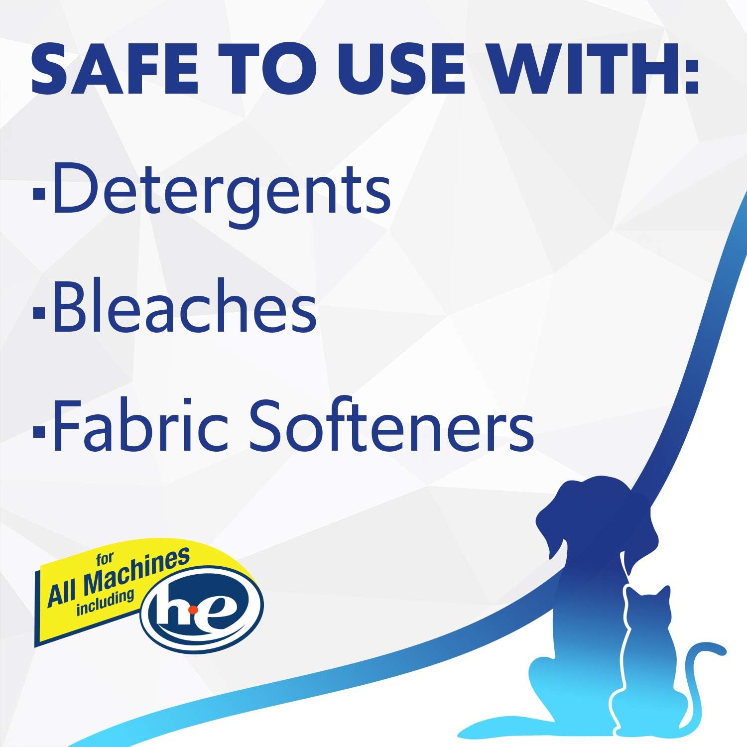 Febreze Laundry Pet Odor Eliminator, In Wash Clothes Scent Booster, Deodorizer, Detergent Additive, Fabric Refresher, Fresh Scent, 98 Fl Oz, Packaging May Vary: Health & Personal Care