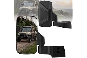 OFIG Ranger Side Mirrors Door Mounted Compatible with 2018-2025 Polaris Ranger Crew SP XP 1000 570 (Not for Midsize) Northsta