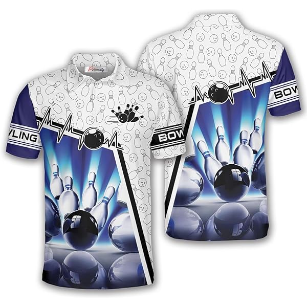 Motiv Bowling Jersey - Dye-Sublimated Sash Collar Jersey With Fun \"I AM Bowling\" Design