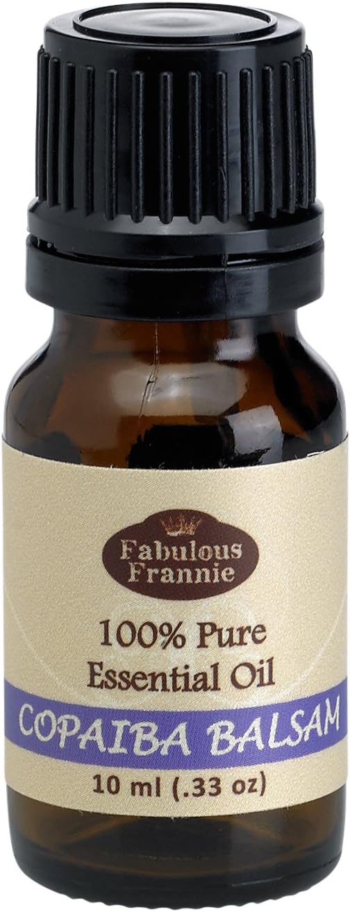 Copaiba Balsam 100% Pure, Undiluted Essential Oil Therapeutic Grade - 10ml- Great for Aromatherapy!