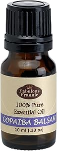 Copaiba Balsam 100% Pure, Undiluted Essential Oil Therapeutic Grade - 10ml- Great for Aromatherapy!