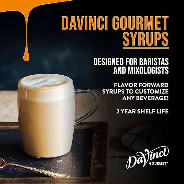 DAVINCI GOURMET CLASSIC CREME DE MENTHE SYRUP, 25.4 FL OZ (PACK OF 1)