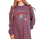 The Pxv Frog Here for The Benito Bowl Football Long Sleeve Unisex T-Shirt, Vintage Soft, Garment Dyed