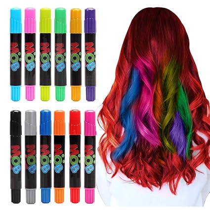  Mobius Toys Colorful Hair Chalk Pens For Girls