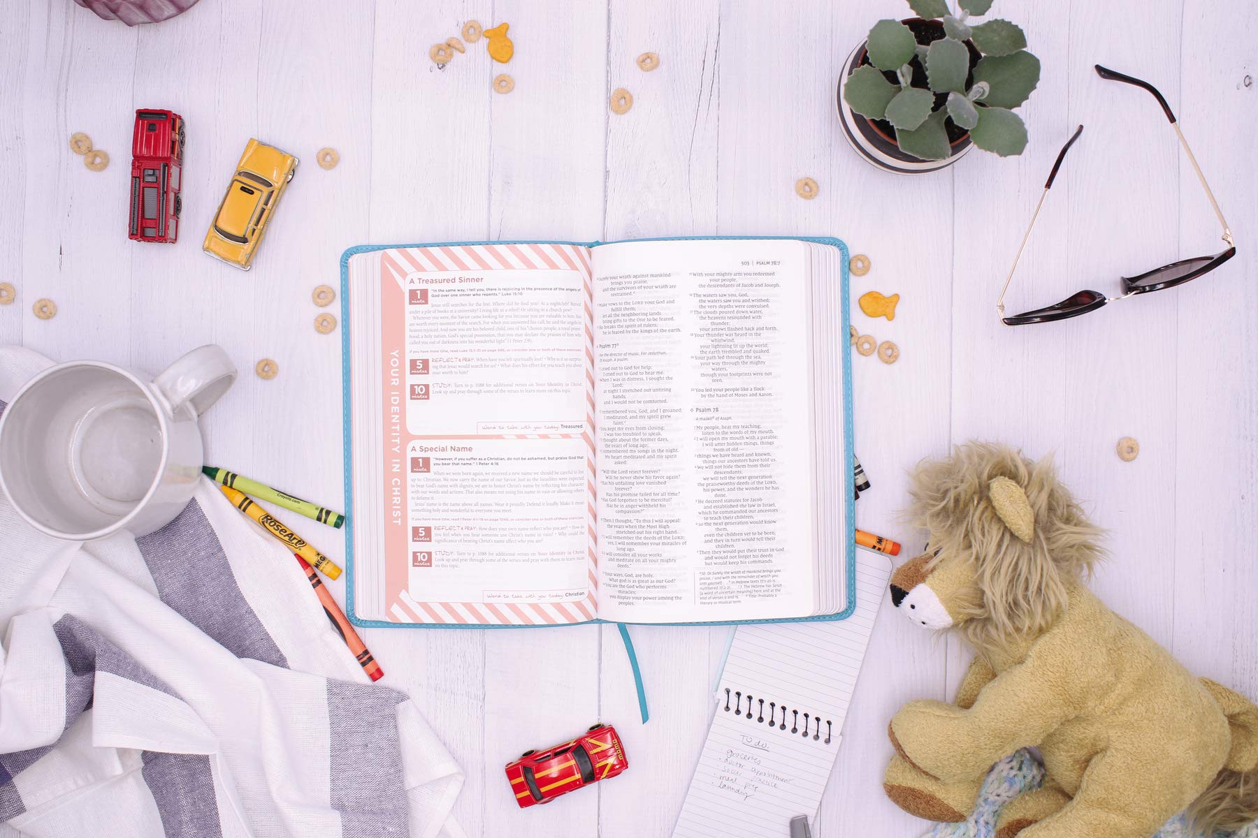 NIV, The Busy Mom's Bible, Leathersoft, Teal, Red Letter, Comfort Print: Daily Inspiration Even If You Only Have One Minute NIV, The Busy Mom's Bible, Leathersoft, Teal, Red Letter, Comfort Print: Daily Inspiration Even If You Only Have One Minute Imitation Leather Kindle